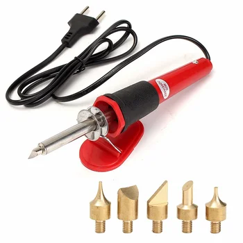 

Electric Soldering Iron Engraving Pen Wood Burning Kit Welding Craft Set Flipping Word Pyrography Tool Machining Mold Embossing