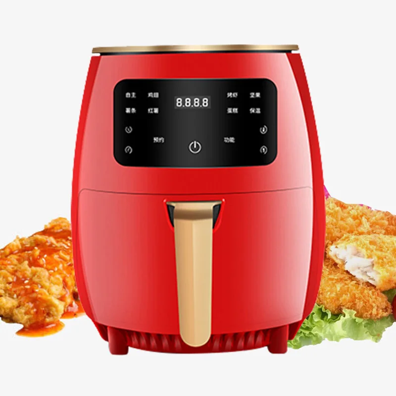 6L 1200W Smart Air Fryer Achieve Healthier Crispy Meals With Easy