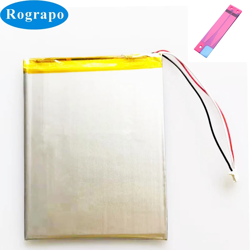New 3.8V 3500mAh Battery For Likebook Mars 7.8&quot Ebook Reader Replacement Accumulator 3-Wire Plug | Электроника
