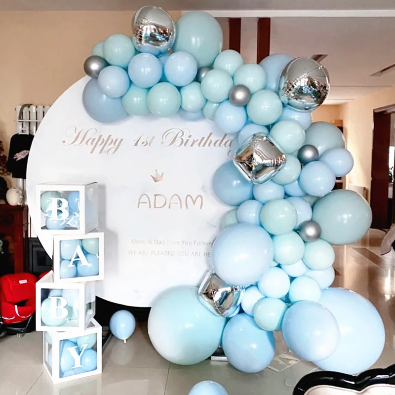 

Birthday Balloon Garland Kit Arch Balloon Stand Letter Ballon Box Baby Shower Boite a Ballon Party Decoration Kids Wedding Decor