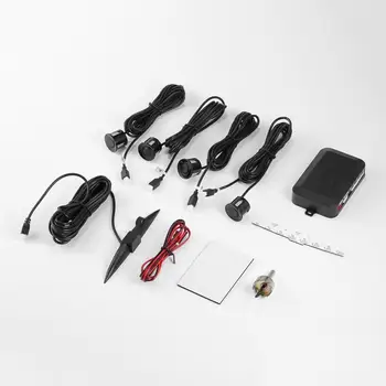 

Car Vehicle Reverse Backup Radar System 4 Parking Sensors Car with LED Display Increase Safety Waterproof Parking System