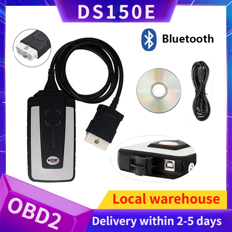 Автомобильный диагностический сканер WOW v5.008 R2 Bluetooth ds150e |