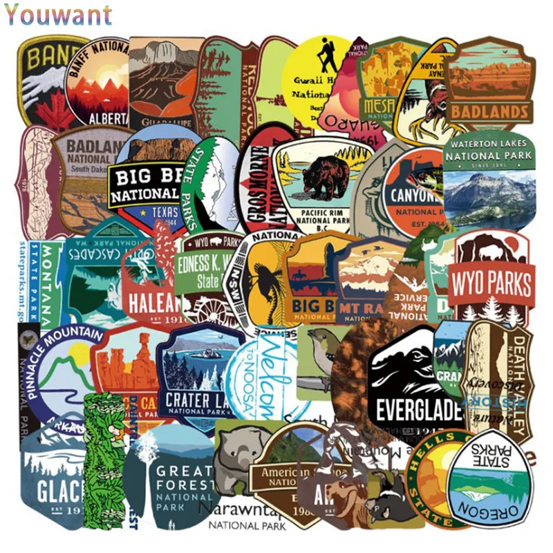 

10/30/50PCS Summer Adventure Boys Stickers Pack Anime Stiker For Children On The Laptop Fridge Phone Skateboard Suitcase Sticker