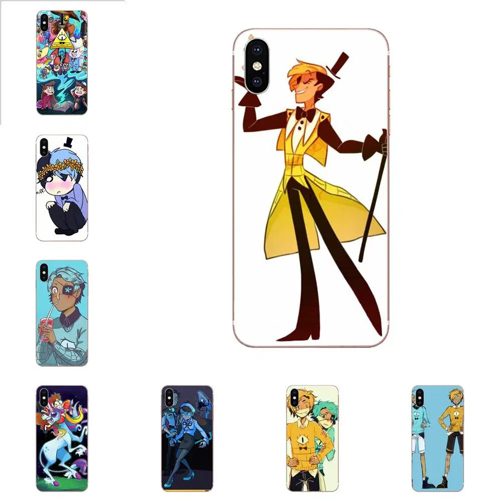 

Soft Cell Phone For Xiaomi Redmi Mi 4 7A 9T K20 CC9 CC9e Note 7 9 Y3 SE Pro Prime Go Play Gravity Falls Bill Cipher Characterp