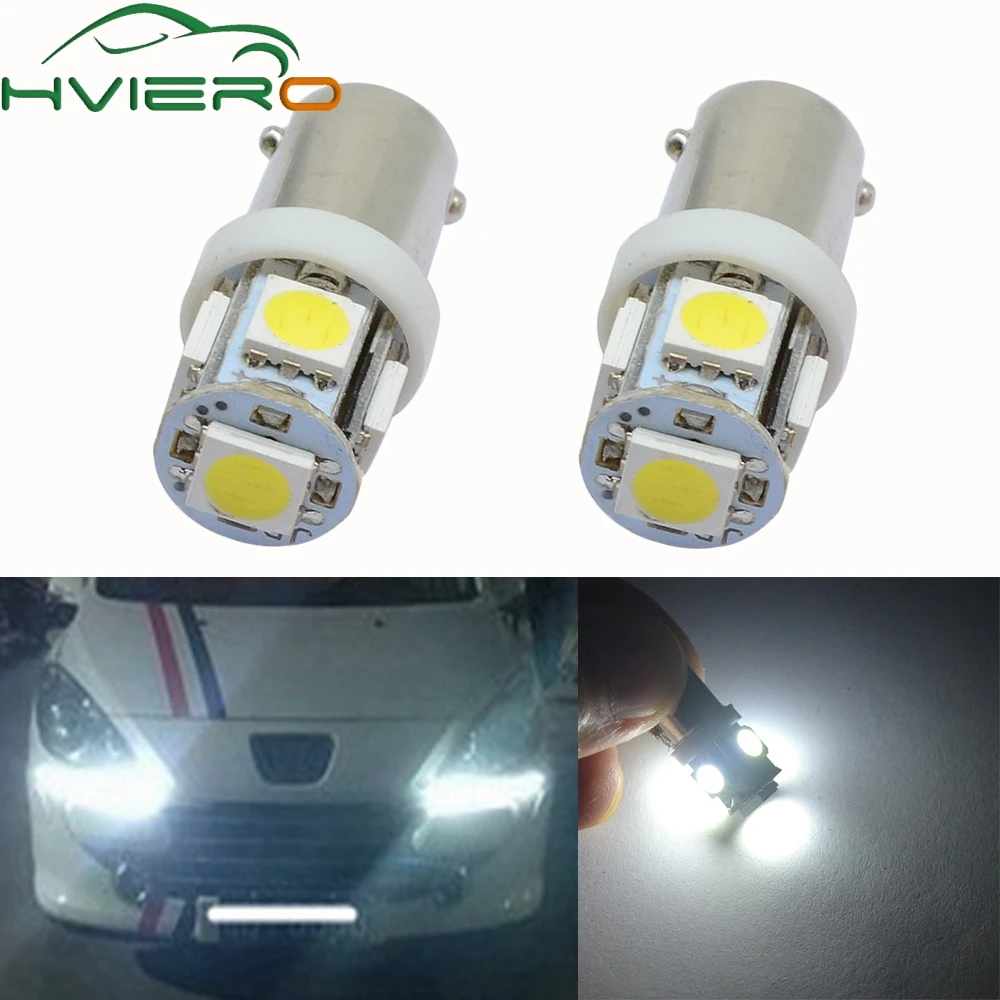1 шт. светодиодная гирлянда купольная дверная лампа задняя 5050 5SMD T11 BA9S белая