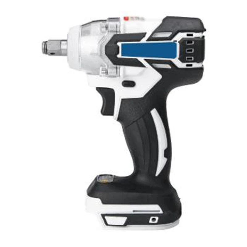 1280W 240-520NM Brushless Electric Hammer Cordless Drill 19800mAH 240-520NM Adjustable adapter Torque No charger&battery - Цвет: Electric drill
