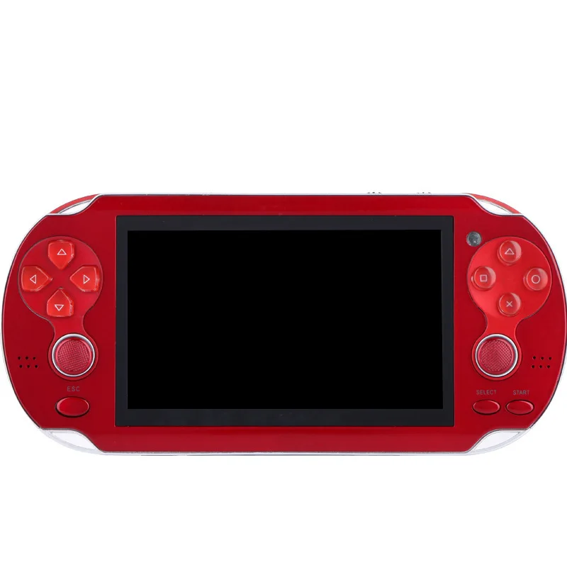 Мини-игровая консоль для Playstation psp, игровой автомат, двойной джойстик, экран 4,3 дюйма, 8 ГБ, видео камера, MP4