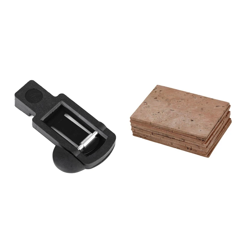 

10 PCS SAX SAXOPHONE NECK CORK Soprano/Tenor/Alto & 1 PCS Alto Saxophone Reed Trimmers Sax Reeds Cutter-Black