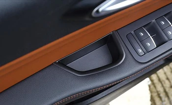 

Fit for Alfa Romeo Giulia 2017 2018 Car Styling Front Door Handle Container Tray Storage Box 2pcs Accessories