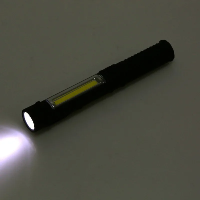 

Portable Lanterns Multi function LED Torch Mini Pen Light Hanheld Flashlight Auto Car Inspection Repair Tools COB Bottom Magnet