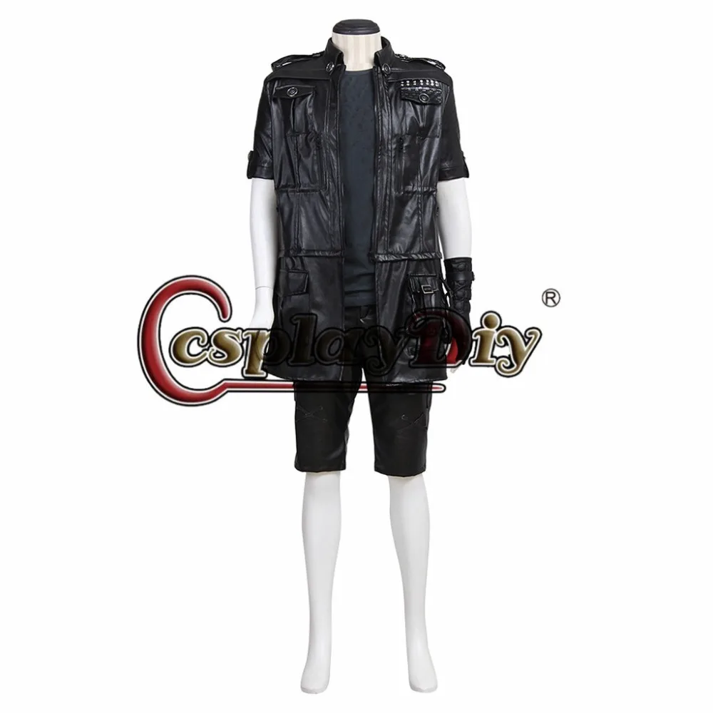Косплей diy Final Fantasy XV ноктис люцис кэлум косплей костюм взрослые мужчины Хэллоуин вечерние полный наряд с перчатками на заказ