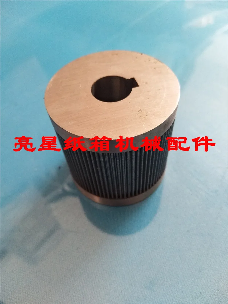 

Carton Mechanical Accessories Semi-automatic Box Covering Machine Stainless Steel Belt Pulley Gluing Wheel Paste round