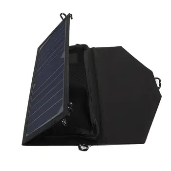 

14W Outdoor Sun-power Solar Folding Charger Pack 5v Portable Fast Charging