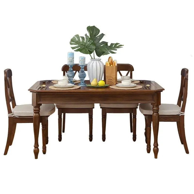 Redonda Meja Makan Dinning Eettafel Eet Tafel Set A Langer Comedores Mueble ретро стол для стола