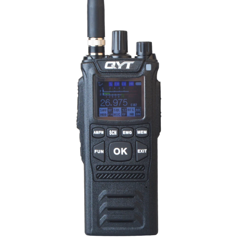 QYT 27MHz CB-58 Radio Standard Handheld 40 Channel AM/FM CB Radio 4W