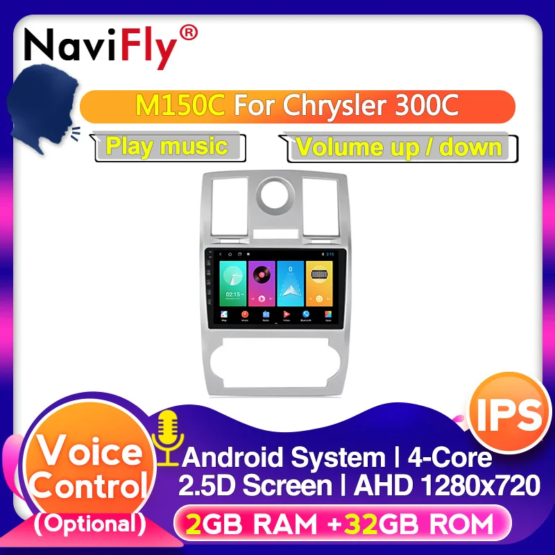 Androdi 10 0 DSP IPS 2.5D автомобильный мультимедиа для Jeep Grand Cherokee Commander Wrangler Chrysler 300C PT Cruiser