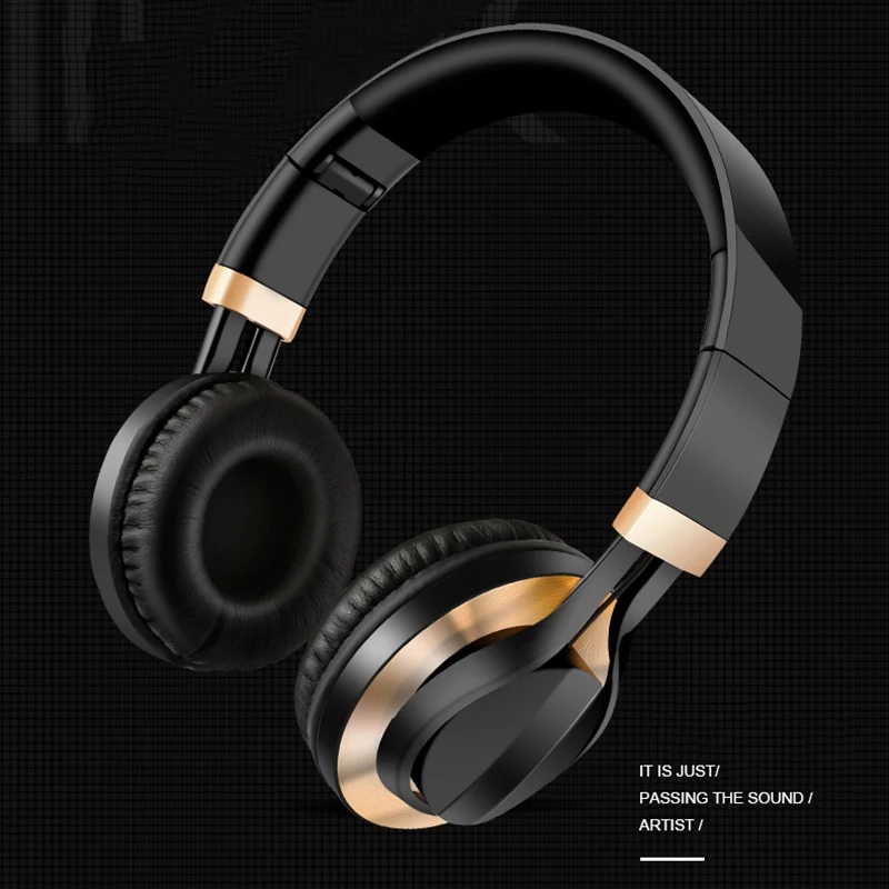 IN 868 Head Mounted Headset Subwoofer K Song Headphones MP3 Mobile Phone Gift Voice Wired Headset