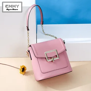 

Women's WOMEN'S Bag Shoulder Bag Bucket Cover Head Bag Flow WOMEN'S Leather Bags