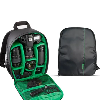 

Outdoor Small DSLR Camera Bag Camera Video Backpack Water-resistant Multi-functional Breathable Camera Bags with tripod