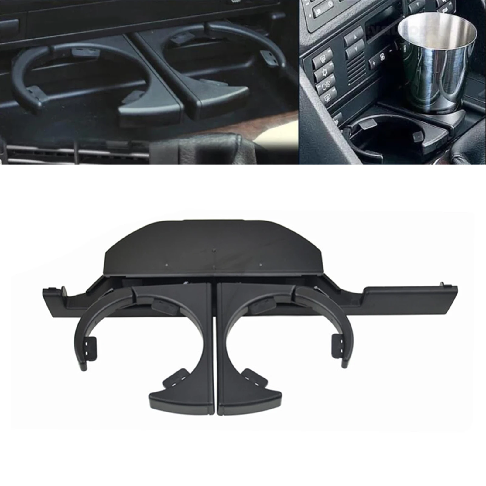 Car Dash Mounted Console Cups Holder Center Console Cups Holder Drink