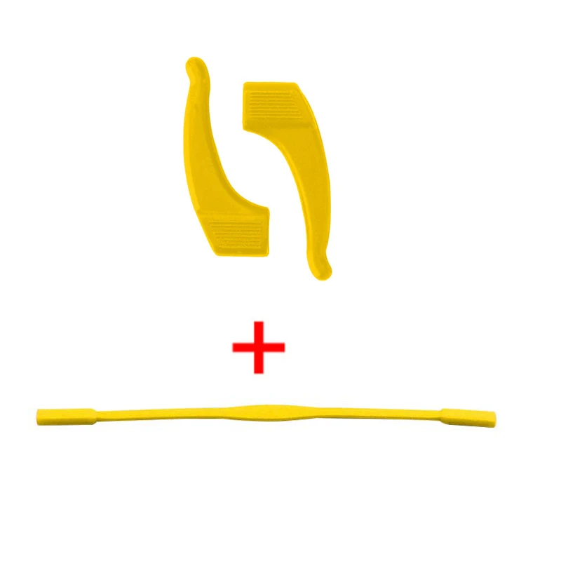 1set Adjustable Color Elastic Silicone Eyeglasses Straps Sunglasses Chain Sports Anti-Slip String Glasses Ropes Band Cord Holder