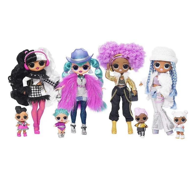 L.O.L.SURPRISE! 4 styles lol poupées Surprise jouets O.M.G. Hiver Disco Dollie ashion poupée belle poupée de cheveux Kawaii filles jouets