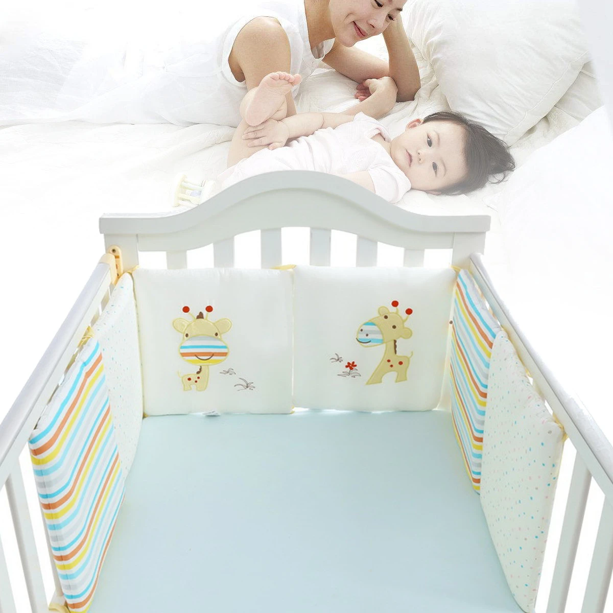 baby crib bumpers safe