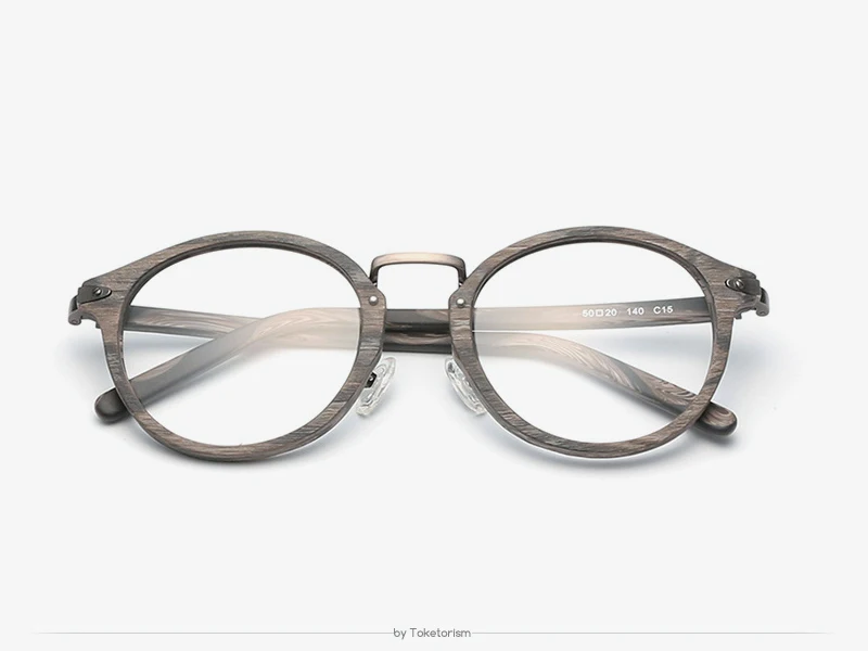 Toketorism винтажные качественные ацетатные оправа для очков для мужчин и женщин прозрачные очки 60CB