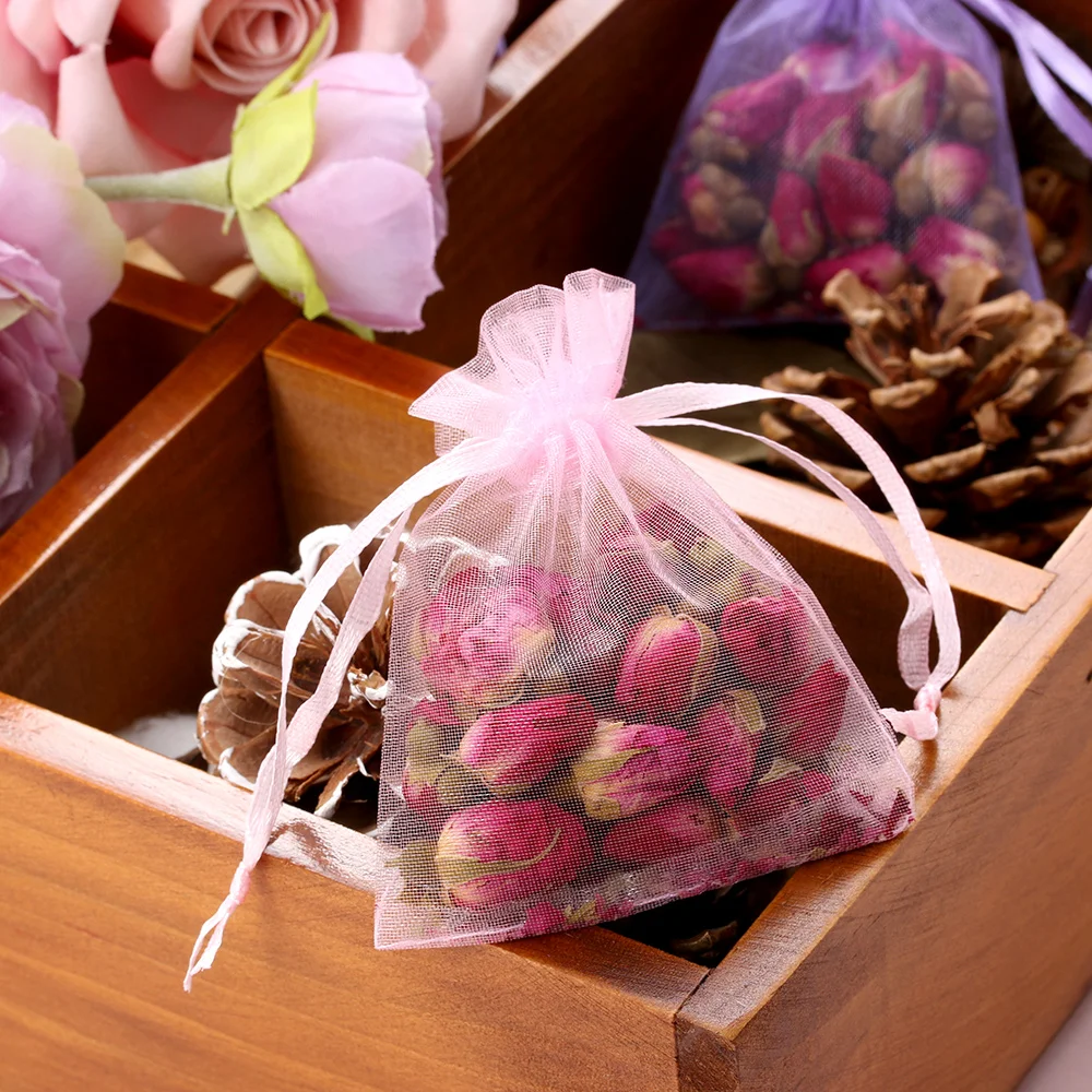 1PC New Natural Aromatherapy Aromatic Lavender Bud Dried Flower Sachet