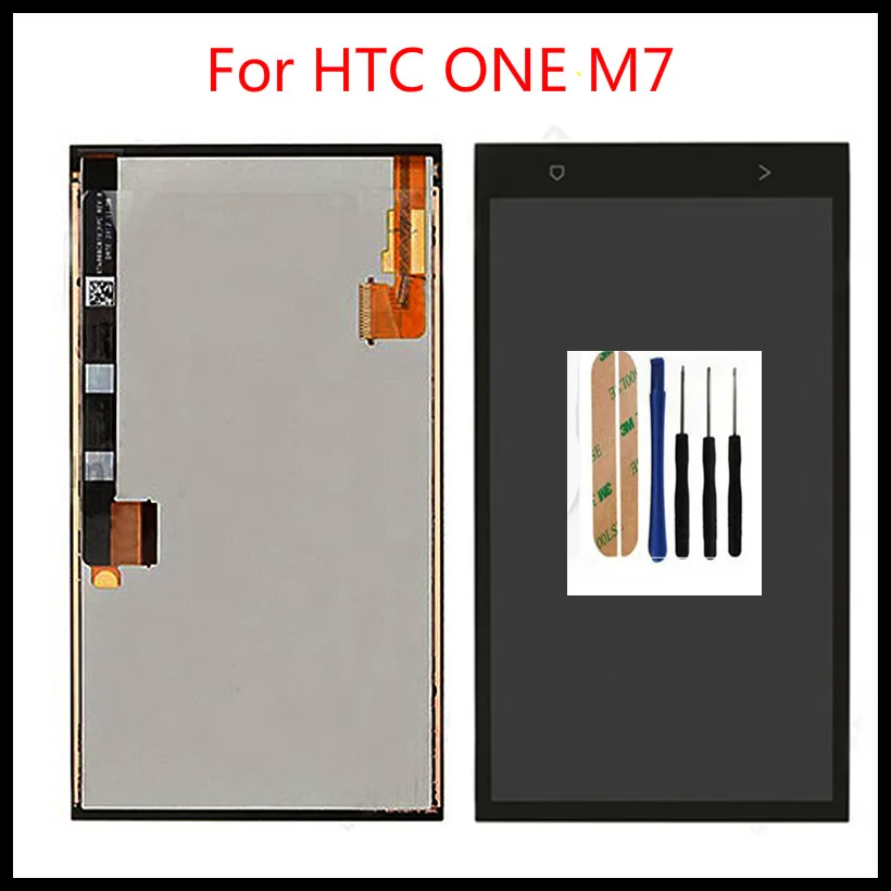 

Brand new Well Working LCD Display For HTC ONE M7 LCD Display +Touch Screen and Tools