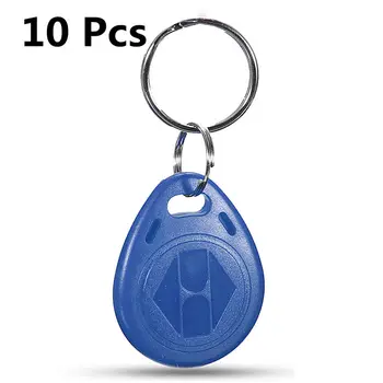 

Free 10 RFID tags ID tags 125khz reader RFID tags close to ID token key ring 125Khz sensor key ID keychain access tag