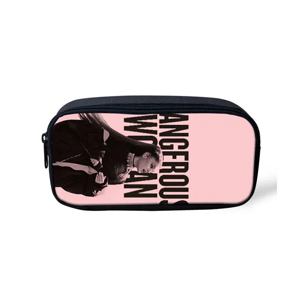 CDZHL727K Thikin Ariana Grande Повседневная пеналы ручка сумка для ручка для девочек чехол для студентов макияж хранения сумки ручка кошельки для детей - Цвет: CDZHL727K