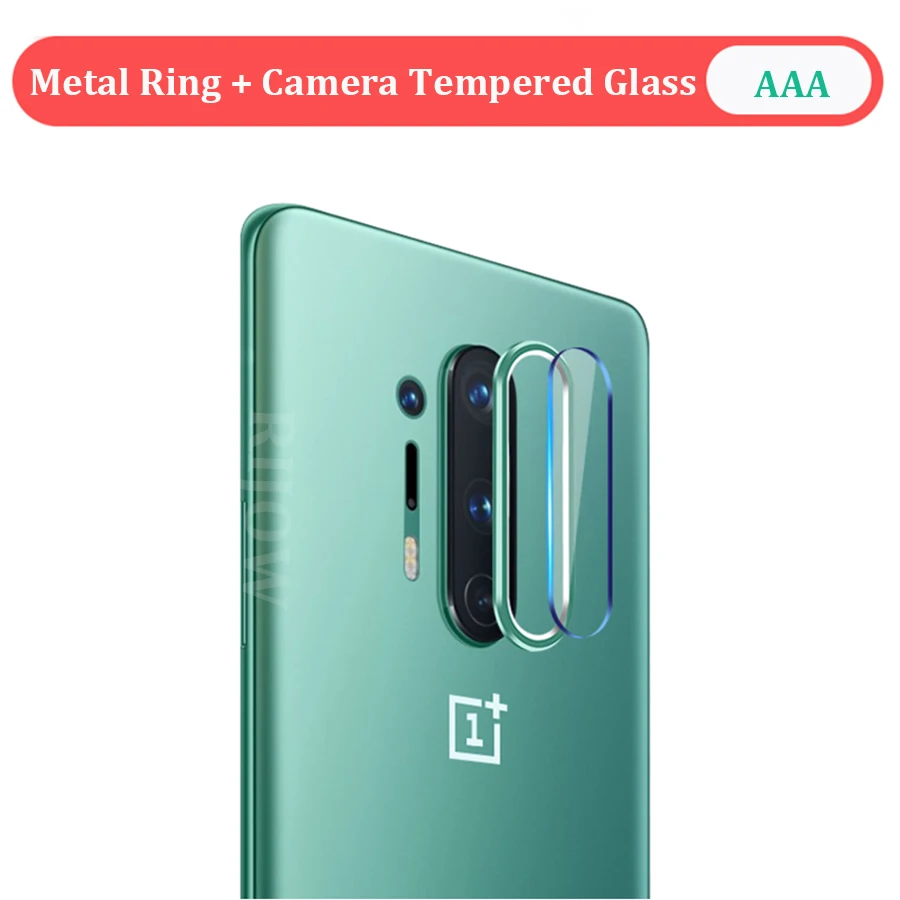 One Plus 8 Pro камера металлическое кольцо Стекло для линзы OnePlus 7 Закаленное стекло