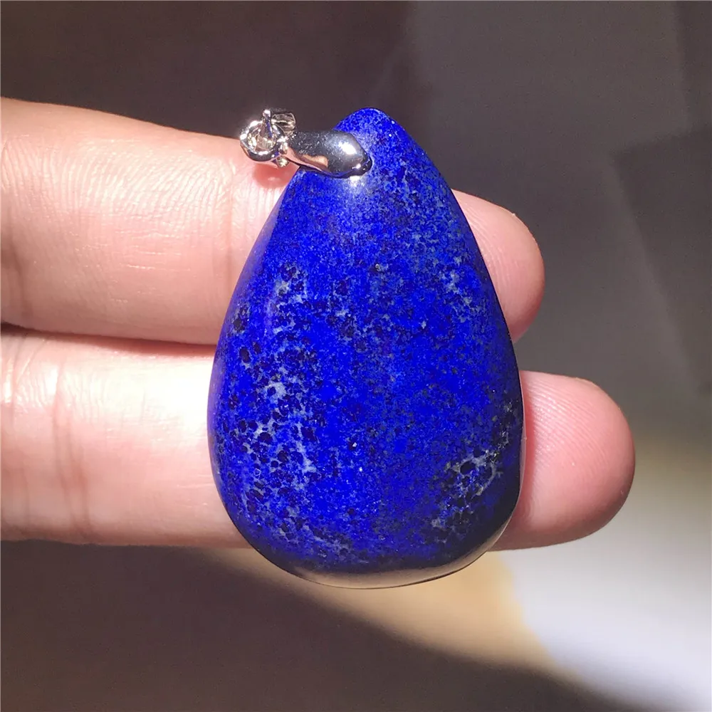 Natural Royal Blue Lapis Lazuli Pendant (9)