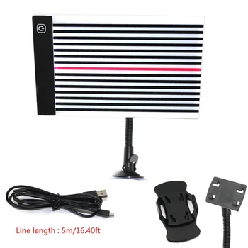 

Paintless Dent Fix Tools Car LED Stripe Line Board Light Find Dent Reflector Den M2ED