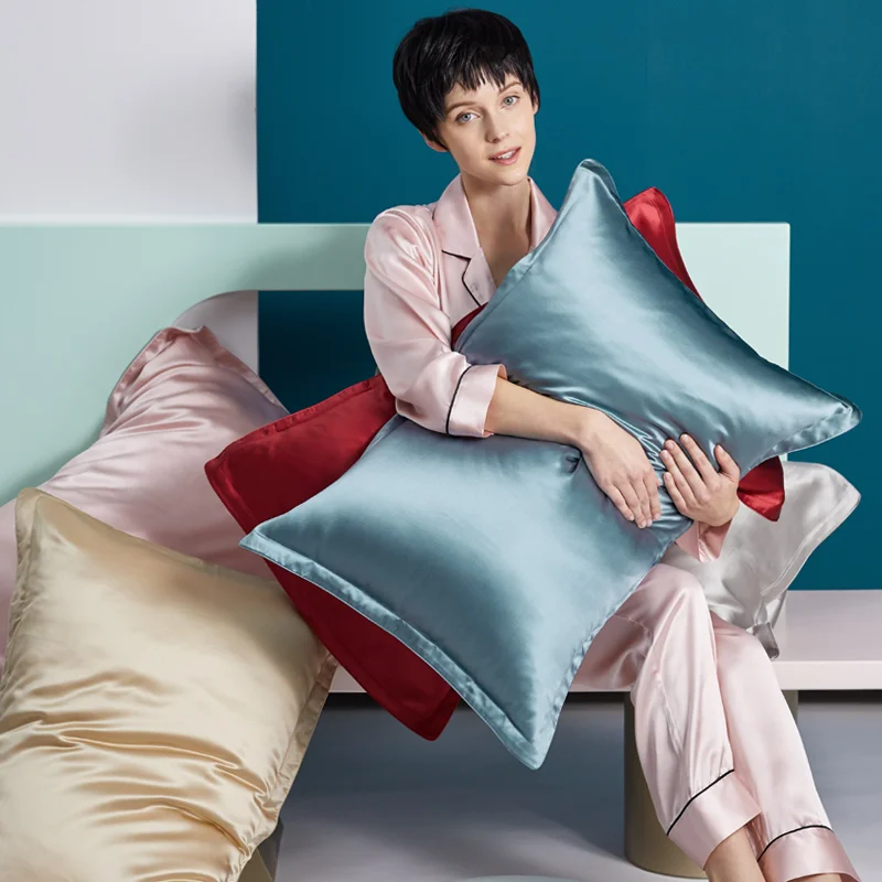 Mulberry Silk Pillow Case Silk Pillowcase 100 Pure Silk Pillowcase