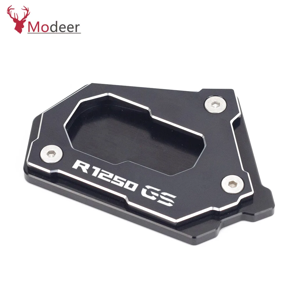 Motorcycle Kickstand Side Stand Enlarge Extension For BMW R1250GS R1250 GS R 1250GS 2018 Motorbike Accessories Plate Enlarge (1)