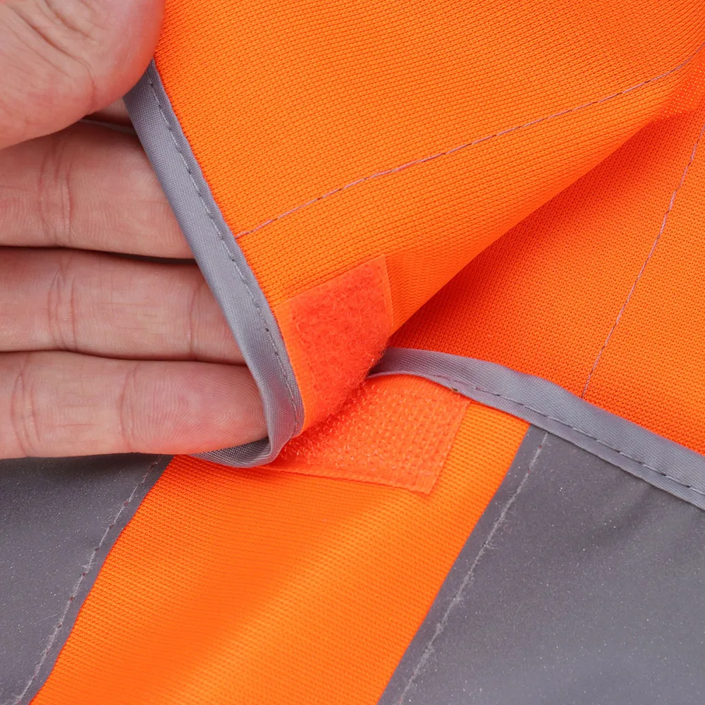 Kid Safety Vest Outdoor Night Reflective Waistcoat Kid Child Boy Girl Orange Size reflective safety vest reflective safety jacket