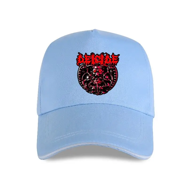 Nuovo Berretto Cappello 2021 Deicide Medaglione Double Sided Death Metal Berretto Da Baseball (Med-2Xl) Badhabitmerch