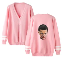 Сексуальный женский кардиган с v-образным вырезом, осенне-зимний темно-синий свитер с длинным рукавом, теплая верхняя одежда, вязаные повседневные свитеры