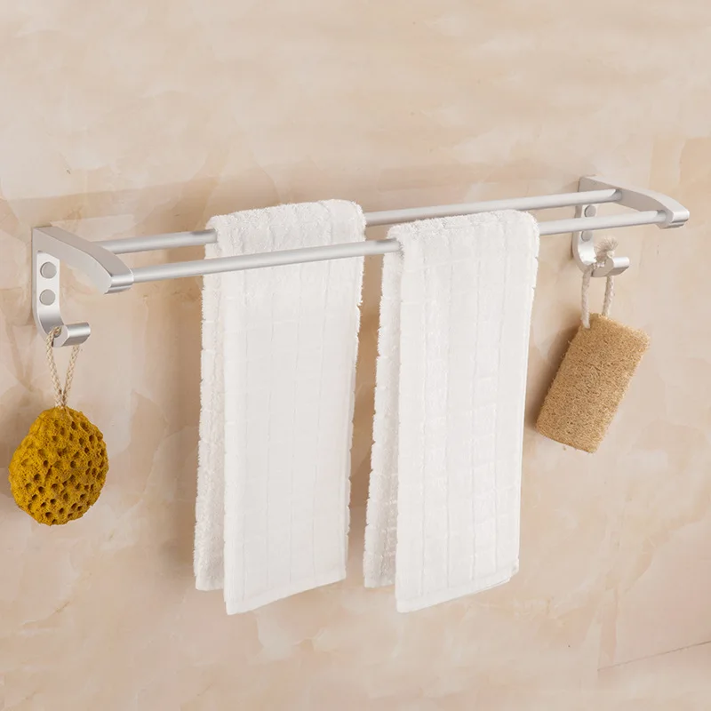 

A Generation of Fat 8772 New Style with Hook Towel Rack Double Poles Toilet Bathroom 70 80 Cm