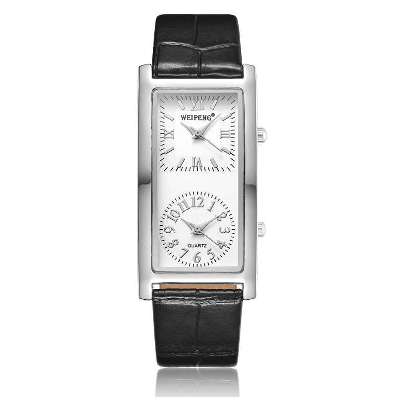 Signore Orologio Minimalista 2 Doppio Quadrante Fuso Orario Delle Donne di  Modo Elegante Orologio Da Polso Al Quarzo Cinturino In Pelle Orologio  Relogio Feminino|Women's Watches| - AliExpress