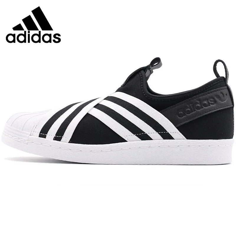

Original New Arrival 2018 Adidas Originals SUPERSTAR SLIPON W Women's Skateboarding Shoes Sneakers