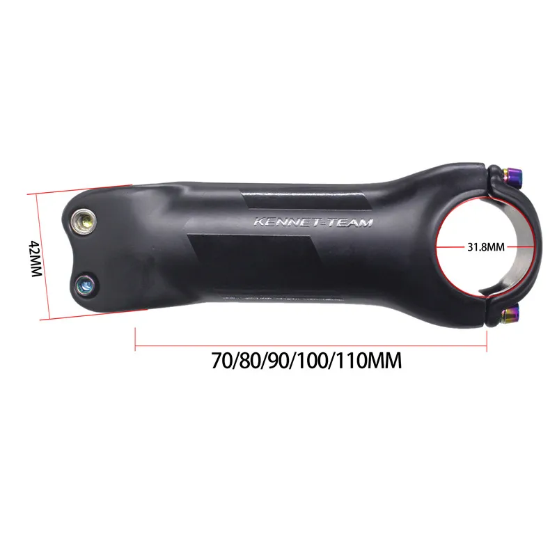 New carbon fiber riser bicycle stem riser rod MTB Bicycle stem riser faucet 6 degree 31.828.6mm