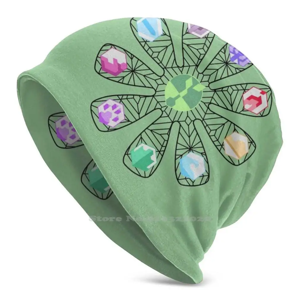 G.A.I.A. Fiore Caldo Stretch Antivento Cap Copricapo Fiore Hi Tech Computer Zero Dawn Horizon Aloy Project Gaia Aether Apollo