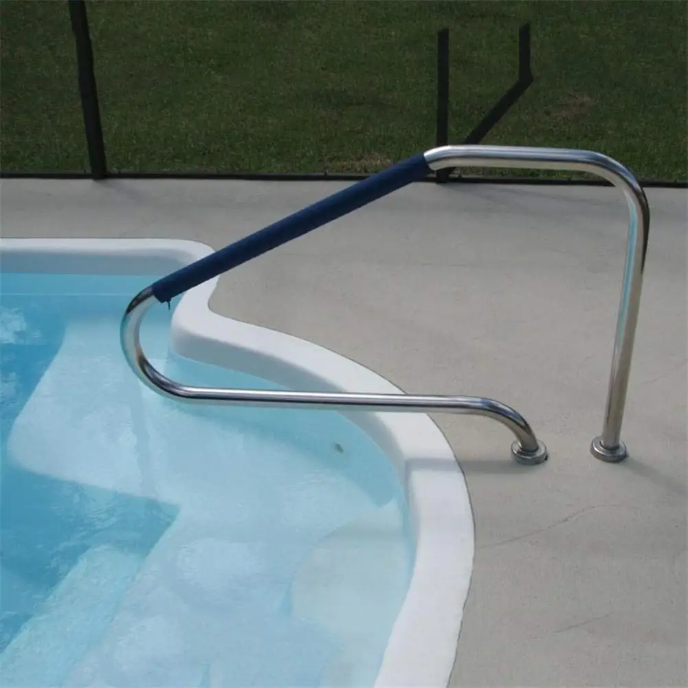 WENJIA Cubierta de la manija de la piscina de 4 pies cubierta de la barandilla de la piscina para la empuñadura de seguridad del pasamanos de la piscina para la cubierta de la barandilla de la piscina 