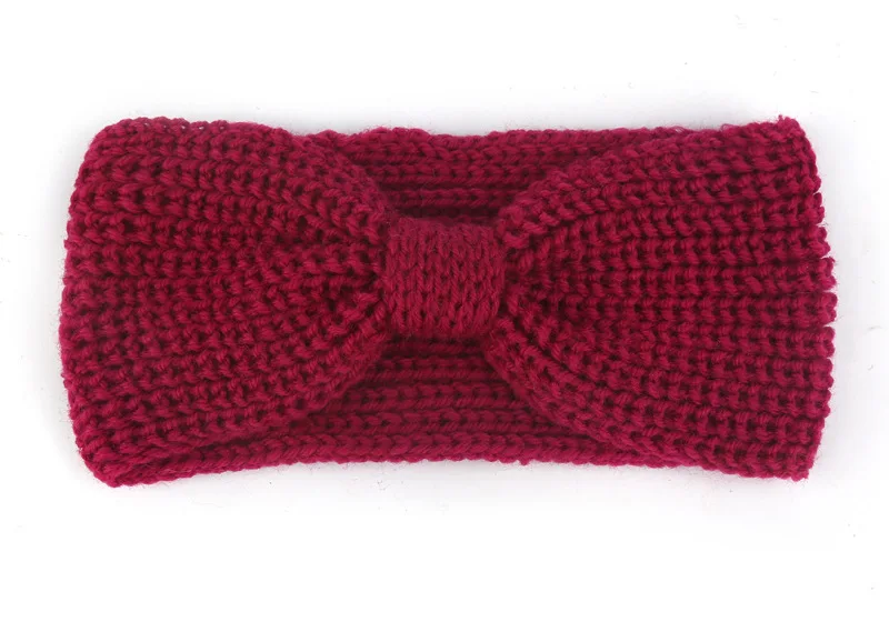 bridal hair clip New Knitted Knot Cross Headband for Women Autumn Winter Girls Hair Accessories Headwear Elastic Hair Band Hair Accessories bride hair clip Hair Accessories