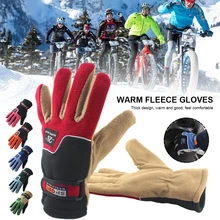 

Winter Hiking Gloves Winter Thermal Warm Fleece Gloves Mens Women Ski Snowboard Windproof Waterproof Hiking Apparel Accessories