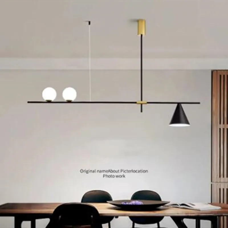 

Loft Magic Beans Chandelier Concise Parlor Music Restaurant Coffee Shop Dining Room Restaurant Led Suspension Hanging Light