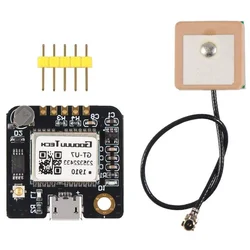 Módulo GPS GT U7, receptor de navegación por satélite y EEPROM, compatible con 6M, 51 microcontrolador STM32 UO R3 + para Raspberry Pi Flight